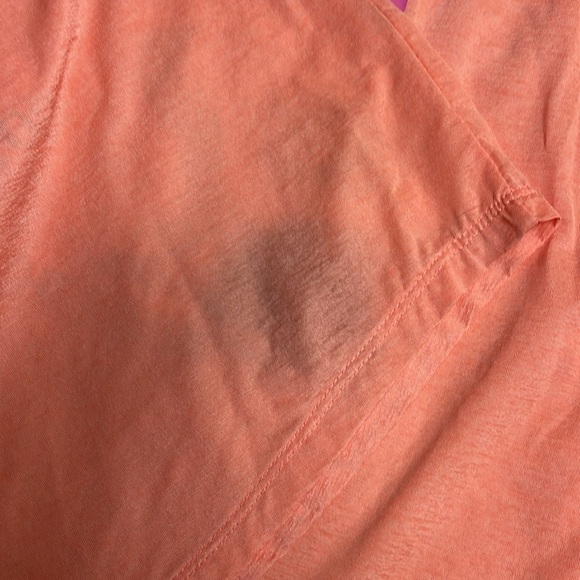 Spiritual Gangster x Peloton Muscle Tee Women’s Large Orange Pink Sleeveless - Picture 9 of 9